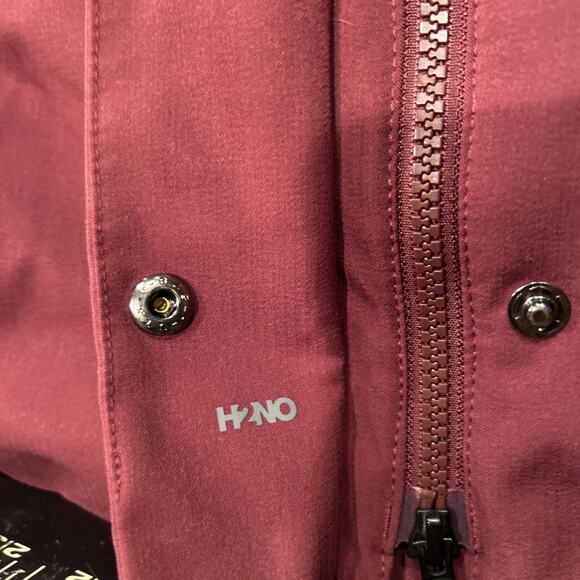 Patagonia Jacket Womens X Small Maroon 3-in-1 Parka Duck Down H2NO Coat Lady* - Picture 5 of 10